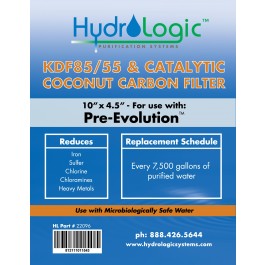  Hydro Logic PreEvolution Filter