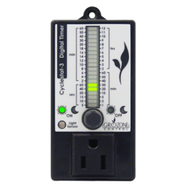 Grozone Control CY3 Digital Cyclestat w/ Day/Night Sensor and Bargraph Display
