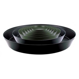 Green Premium Plastic Saucers