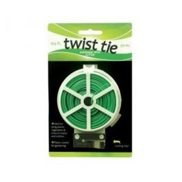 Twist Tie Dispenser w/ Cutter - 164 ft