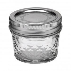 Ball Jar 4 oz Quilted Crystal - Pack of 12